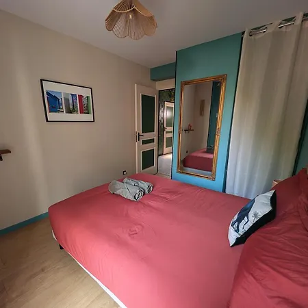 Apartament T3 Original La Rochelle - Terrasse Et Parking- Le Nid Colore *