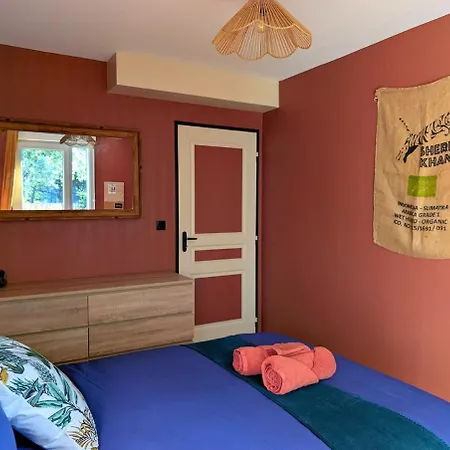 Apartament T3 Original La Rochelle - Terrasse Et Parking- Le Nid Colore